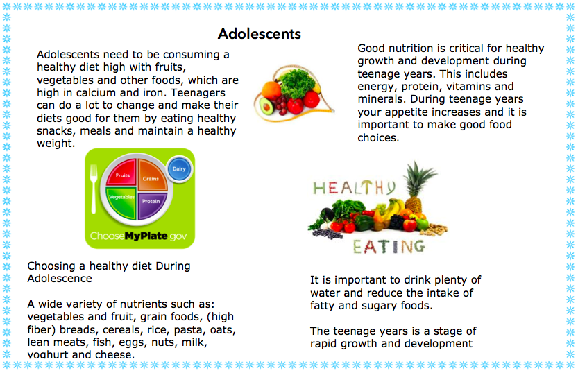 Science 8 Chapter 10 #Nutritional Needs of the Adolescents